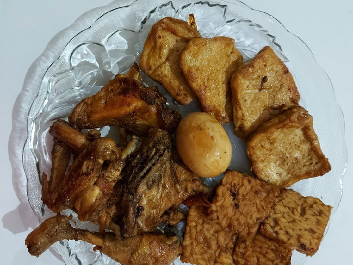 Resep Baceman ayam, tahu, tempe, telur, Enak Banget