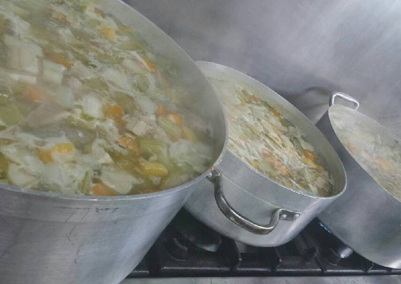 Arroz en fesols y naps