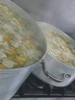 Una foto de Arroz en fesols y naps