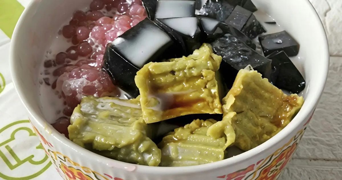 Es Campur Bongko, Sagu Mutiara, dan Cincau