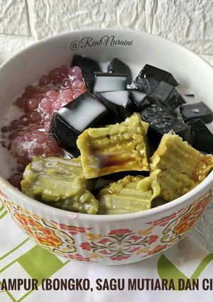 Foto resep Es Campur Bongko, Sagu Mutiara, dan Cincau