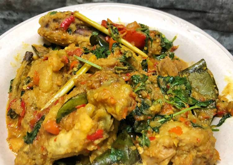 DICOBA@ Resep Ayam Woku Pedas Kemangi menu masakan harian