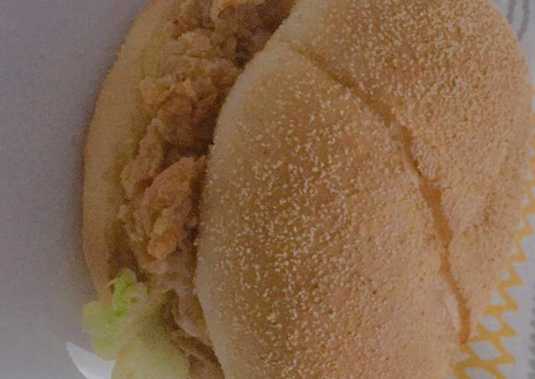 Recipe of Homemade Fried Chicken Sandwich Recipe (The Best!)