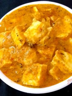 शाही पनीर (shahi paneer recipe in Hindi) रेसिपी मुख्य फोटो