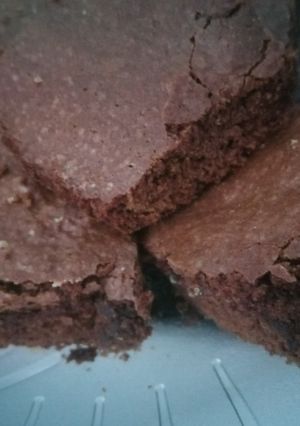 Una foto de Receta de brownies de chocolate 😍❤️
