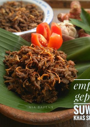 Foto resep Empal gepuk suwir khas Sunda (#prRamadhan_palingkaporit)