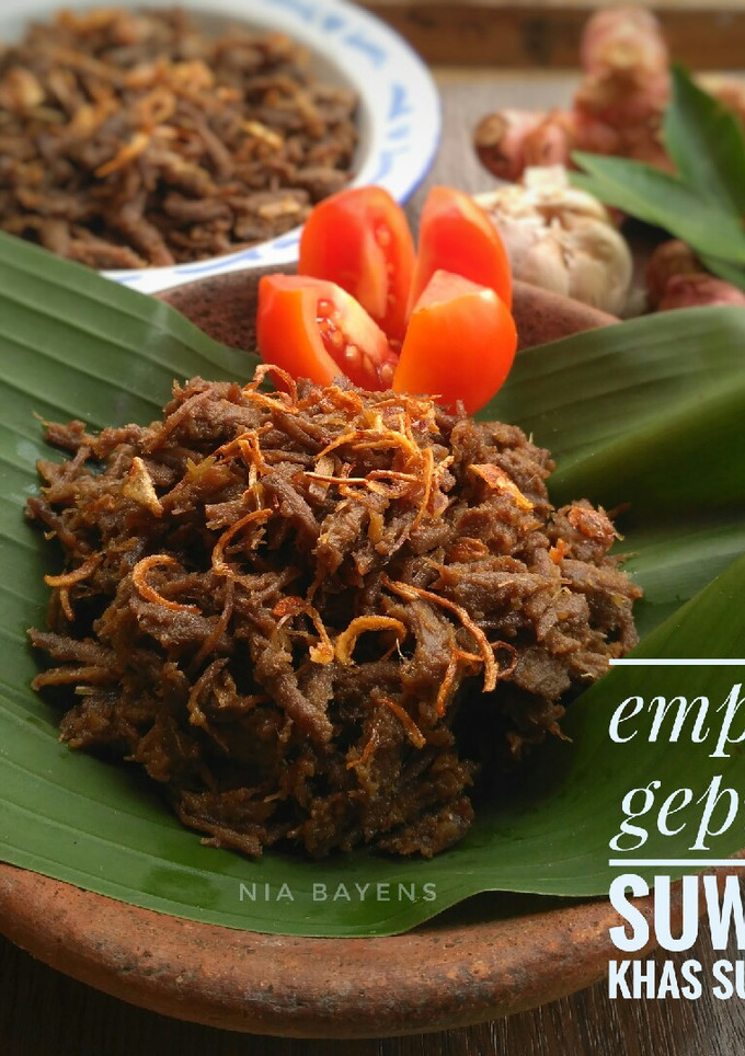 Foto resep Empal gepuk suwir khas Sunda (#prRamadhan_palingkaporit)