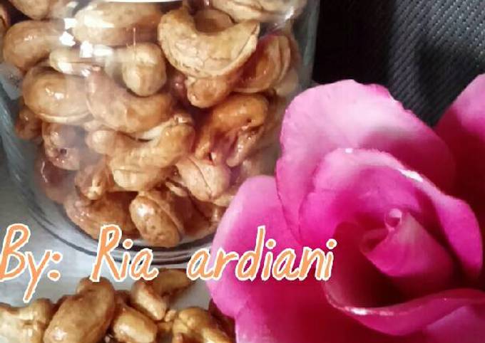 Resep Kacang Mede Madu Oven Oleh Ria Ardiani Putri Cookpad