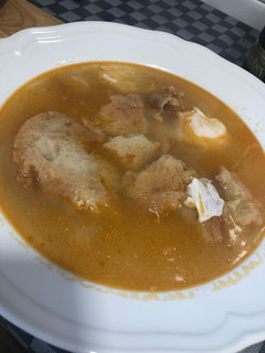 Una foto de Sopa de ajo
