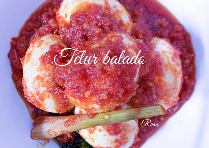 Cara membuat Telur balado Cara membuat Telur balado