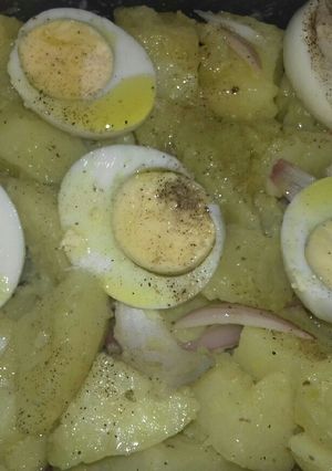 Φωτογραφία της συνταγής Πατατοσαλάτα με αυγά
