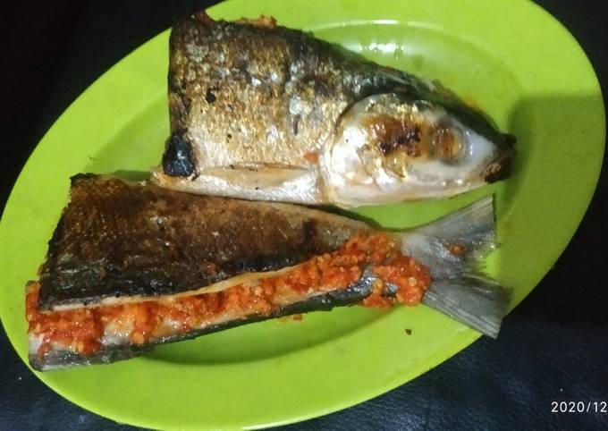 Cara Gampang mengolah Ikan bakar bandeng/bolu teflon (bumbu bugis) Anti Gagal