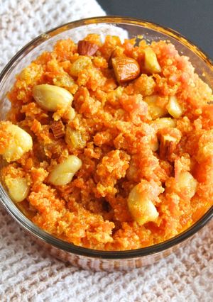 A picture of Carrot Pudding.