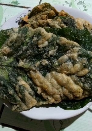 Foto resep Peyek bayam
