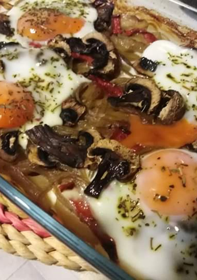 Una foto de Huevos al horno