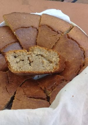 Una foto de Torta de banana integral 🍌🍌🍌🍌