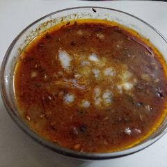 A picture of Makhani Dal (Ma-razma).