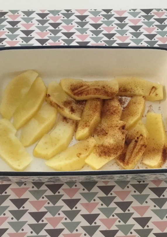 Una foto de Manzana asada fácil