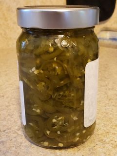 A picture of Pacmans Pickled Jalapenos.