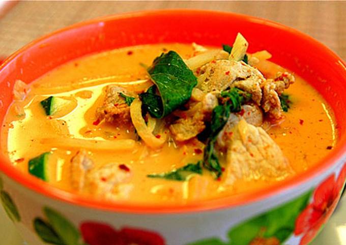 Recipe of Homemade Thai Coconut Curry Soup