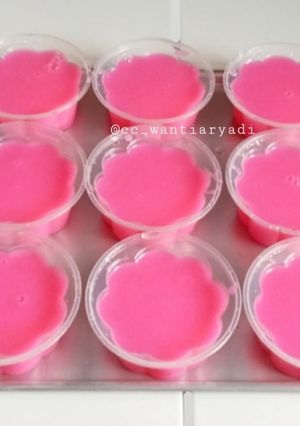 Foto resep Puding agar-agar simpel