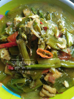 Foto resep Tumis kembang genjer🌱 tahu tauco