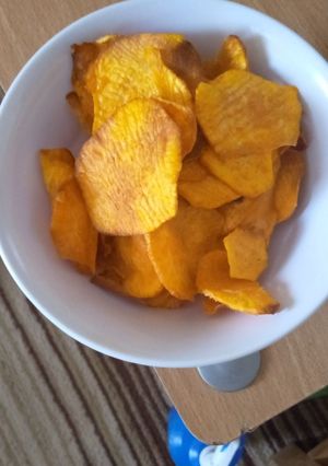 A picture of Sweet potato crisps.