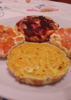 Una foto de Tartitas de vegetales