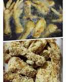 Chân cánh gà rang muối