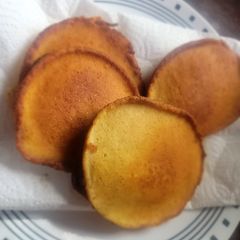 A picture of Hoe Cakes (Fried Cornbread).