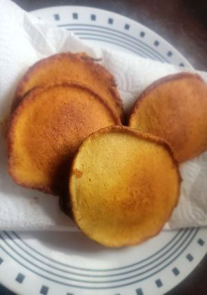 A picture of Hoe Cakes (Fried Cornbread).