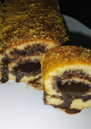 A picture of Swiss roll🥰.