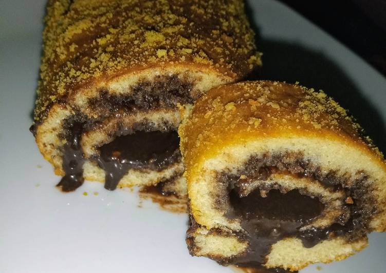 How to Cook Appetizing Swiss roll🥰