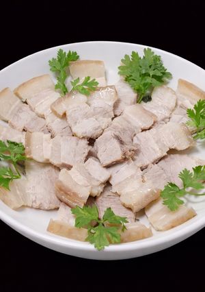 Hình của món SP.0353 - Thịt Luộc Gừng.