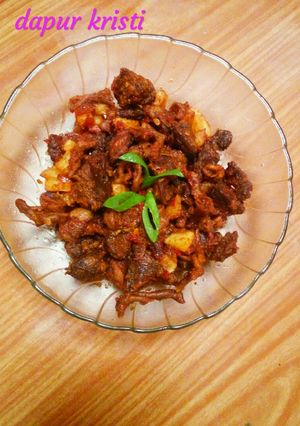 Foto resep Sambal jeroan kentang
