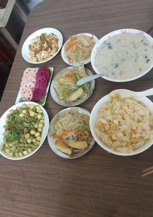Hình của món Súp kem nấm.