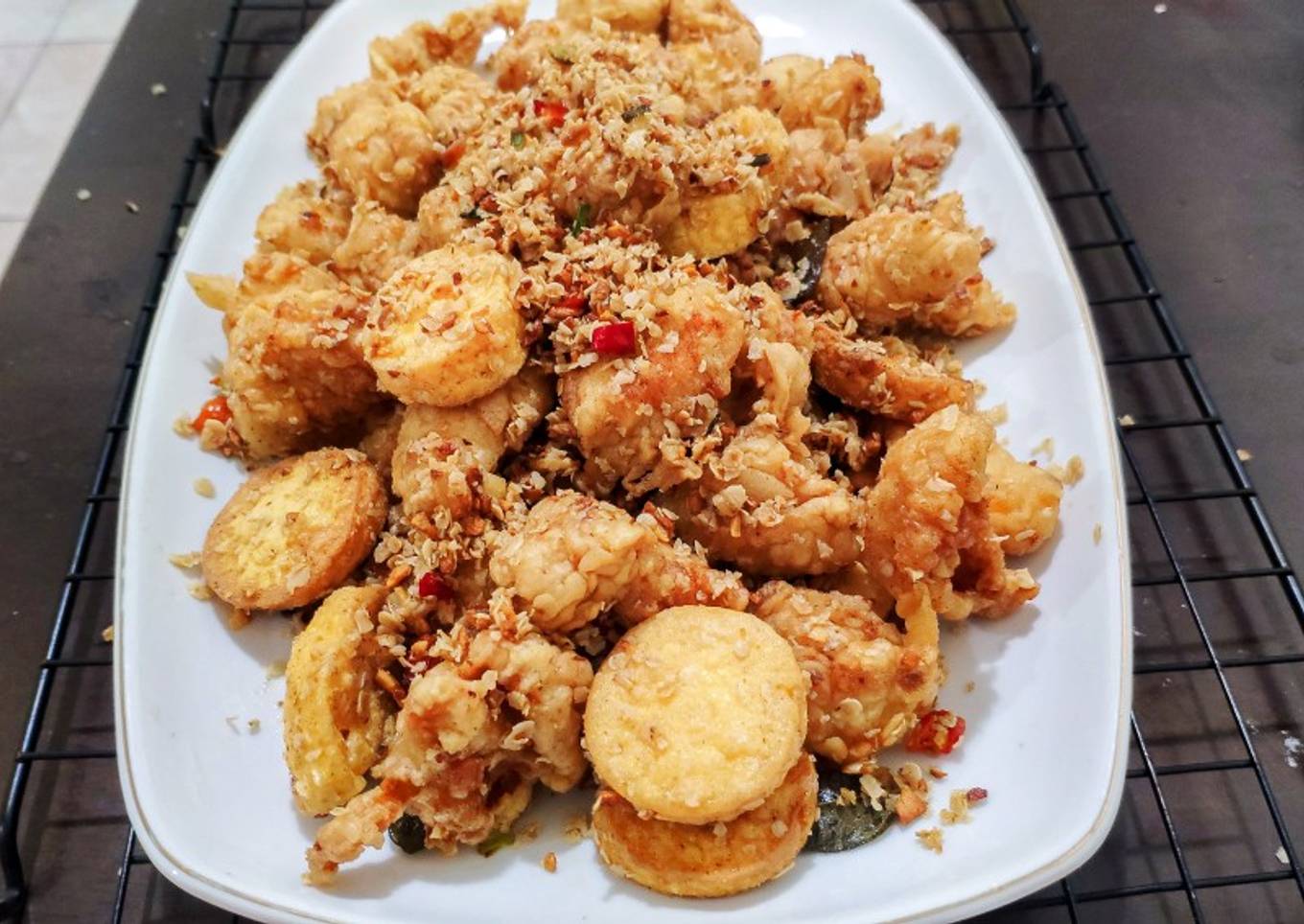 Ayam goreng gandum