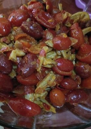 Foto resep Tumis Kulit Melinjo & Teri
