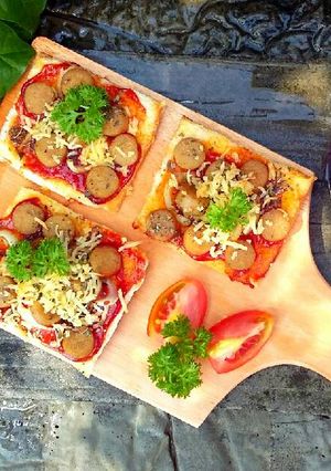 Foto resep Pizza Roti