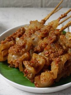 Foto resep Sate kikil bumbu kacang