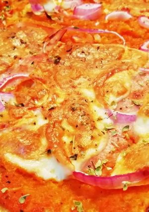 Una foto de Pizza casera