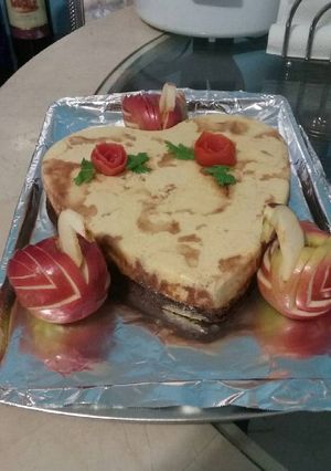 Una foto de Chocoflan o pastel imposible