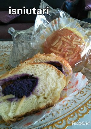 Foto resep Roti keset ubi ungu