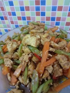 Foto resep Tumis Telur Buncis
