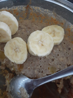 A picture of Cookie baked oats.