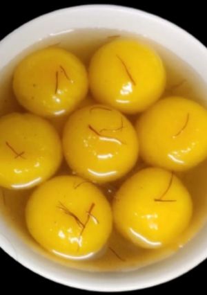 A picture of Rasagulla.