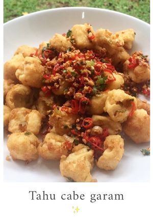 Foto resep Tahu cabe garam