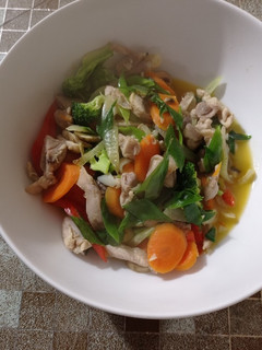 Foto resep Tumis ayam sayur