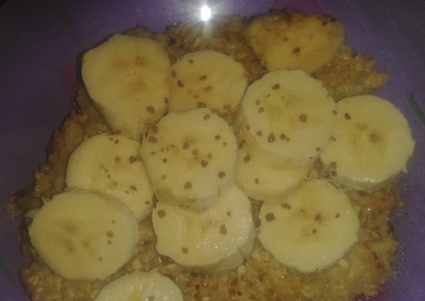 Pancakes de avena y plátano
