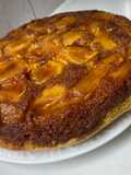 Torta de manzana con azúcar quemada 🍎